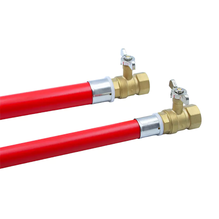 Fire Press Brass Valve Butterfly Handle