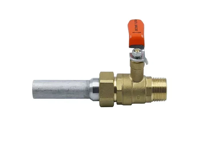 Long Extension Tube Weld End Male Thread Stainless Steel Ball Valve