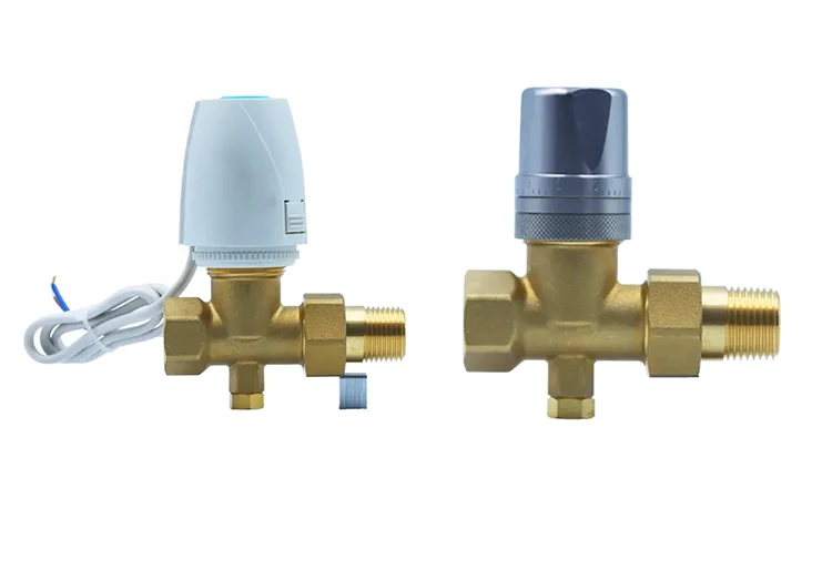 Floor Heating Pipe Integrated Flow Control Valve