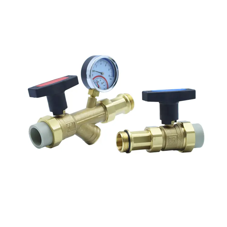 Injap Bebola Kawalan Masukan Manifold Cawangan Jenis Kesatuan